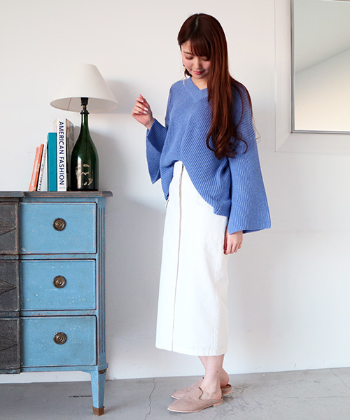N.(N. Natural Beauty Basic)(エヌエヌナチュラルビューティーベーシック)の「【Oggi 4月号掲載】ワークチノタイトスカート(スカート・レディース・ベージュ/ホワイト/カーキ・MEDIUM/SMALL)」の5枚目の写真