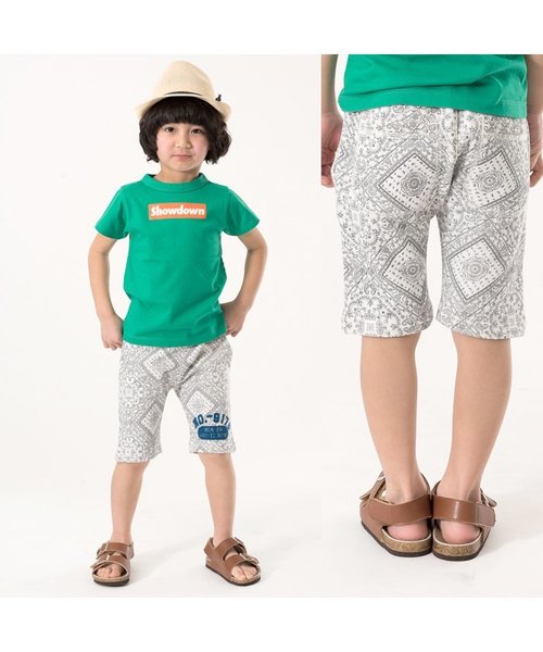 BREEZE（ブリーズ）の「カレッジロゴカットパンツ（その他パンツ・キッズ・イエロー/オフホワイト/グレー/レッド/ネイビー・120/140/130/80/90/100/95/110）」の10枚目の写真
