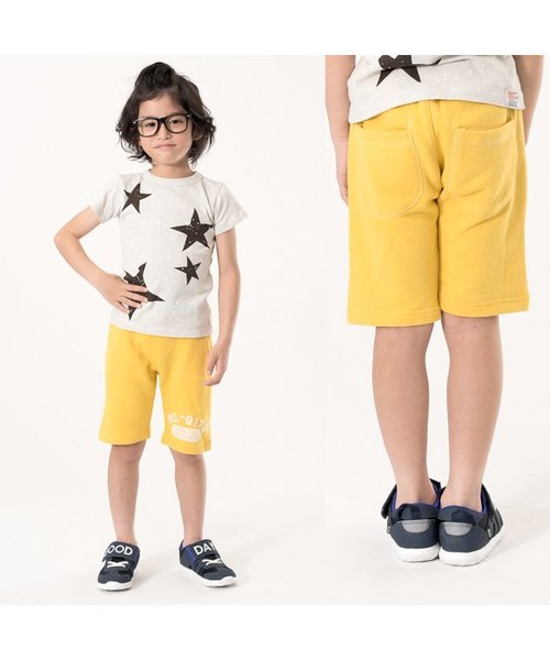 BREEZE（ブリーズ）の「カレッジロゴカットパンツ（その他パンツ・キッズ・イエロー/オフホワイト/グレー/レッド/ネイビー・120/140/130/80/90/100/95/110）」の11枚目の写真