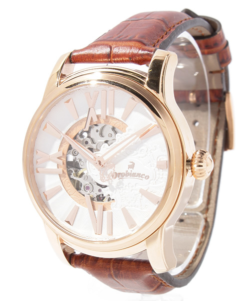 Orobianco（オロビアンコ）の「ORACLASSICA（アナログ腕時計・メンズ・ブラック/ネイビー/ブラウン・FREE）」の2枚目の写真