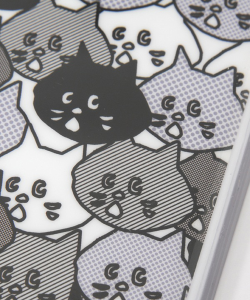 にゃー（ニャー）の「にゃーPhoneケース（スマホケース/カバー・レディース・ブラック・フリー）」の3枚目の写真