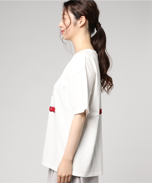 MOUSSY(マウジー)の「MICKEY MOUSE TSJ(Tシャツ/カットソー・レディース・ブラック/ブルー/ホワイト・FREE)」の9枚目の写真