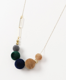 PAPILLONNER | フロッキーボールネックレス(ネックレス)