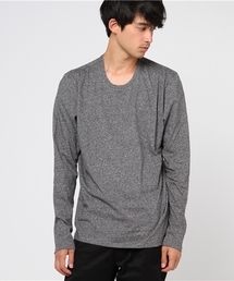 MAJESTIC HOMME 長袖クルーカットソー