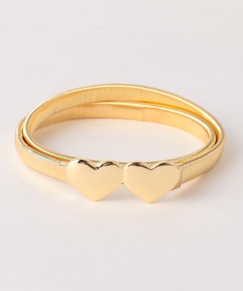 Another Edition（アナザーエディション）の「モチーフメタルゴムベルト（ベルト・レディース・その他1/その他2・FREE）」の2枚目の写真