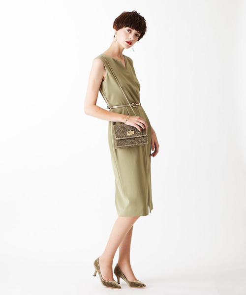 Aimer エメ の Aimer Acret スキッパーネックドレス ドレス Wear