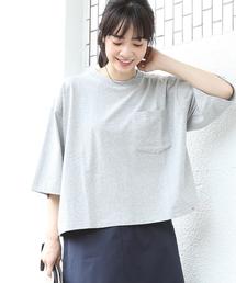 coen | USAコットンビッグシルエットカットソー(ビッグt)(Tシャツ/カットソー)