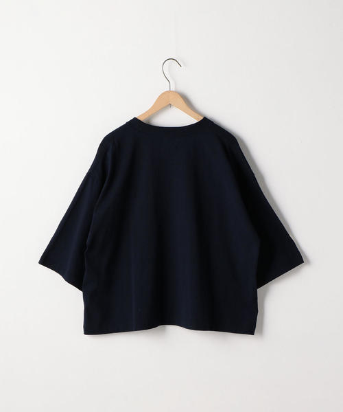 coen(コーエン)の「【新色登場】USAコットンビッグシルエットカットソー(ビッグt)(Tシャツ/カットソー・レディース・ホワイト/グレー/ネイビー/ナチュラル/ブラック・FREE)」の9枚目の写真