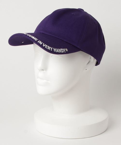 WEGO（ウィゴー）の「WEGO/バイザーロゴキャップ（キャップ・レディース・ホワイト/ブラック系その他/ブラック/レッド/パープル/ベージュ/ライトピンク/ライム・FREE）」の16枚目の写真