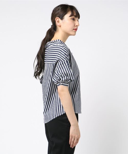 GeeRA（ジーラ）の「シャツカラー２ＷＡＹブラウス（シャツ/ブラウス・レディース・オフホワイト/その他・MEDIUM/LARGE/X-LARGE）」の3枚目の写真