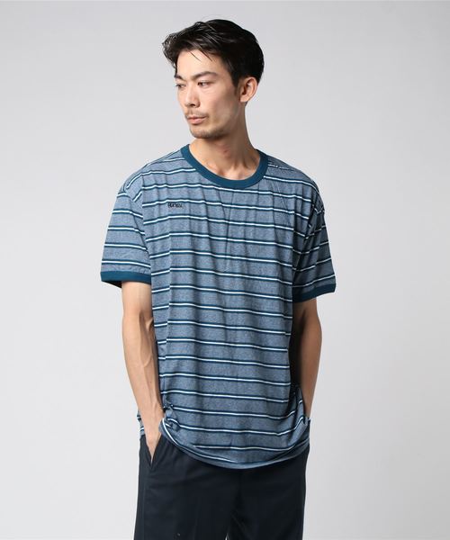 Hurley （ハーレー）の「M HRLY HUNTINGTON SS（Tシャツ/カットソー・メンズ・ヘザーグレー/ベージュ系その他/ブルー・SMALL/MEDIUM/LARGE）」の3枚目の写真