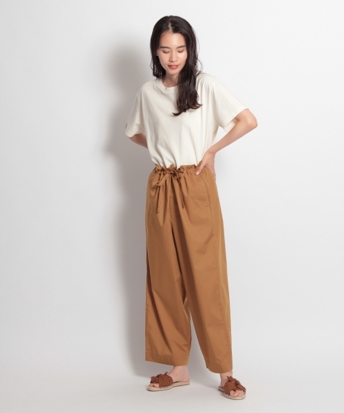 niko and...（ニコアンド）の「イージーガーデンパンツ（その他パンツ・レディース・ブラック/ベージュ/グリーン/キャメル・MEDIUM/LARGE）」の6枚目の写真