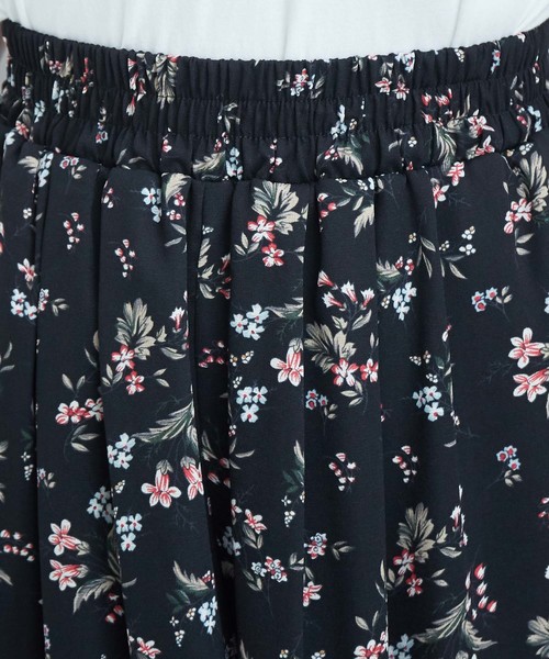 ROPE' PICNIC（ロペピクニック）の「花柄ワイドパンツ（その他パンツ・レディース・ブラック系その他/ブルー系その他・FREE）」の7枚目の写真