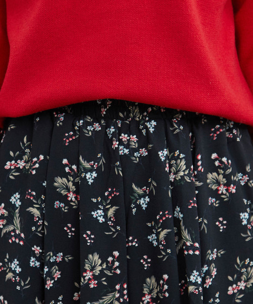 ROPE' PICNIC（ロペピクニック）の「花柄ワイドパンツ（その他パンツ・レディース・ブラック系その他/ブルー系その他・FREE）」の17枚目の写真