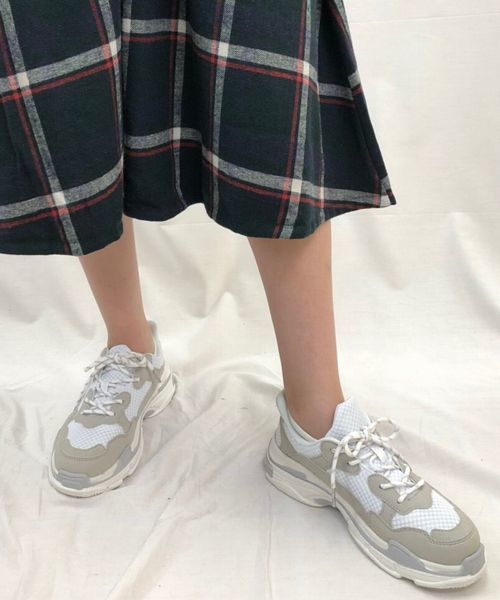 tiptop（ティップトップ）の「ダッドスニーカー（スニーカー・レディース・ブラック/オフホワイト・MEDIUM/LARGE）」の15枚目の写真