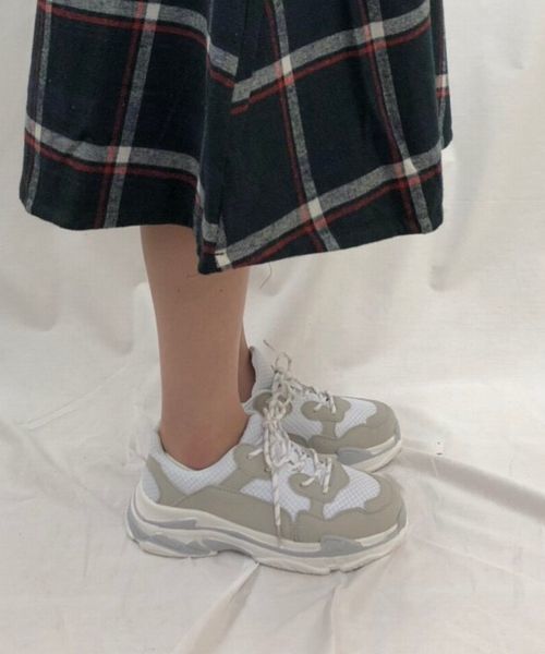 tiptop（ティップトップ）の「ダッドスニーカー（スニーカー・レディース・ブラック/オフホワイト・MEDIUM/LARGE）」の14枚目の写真