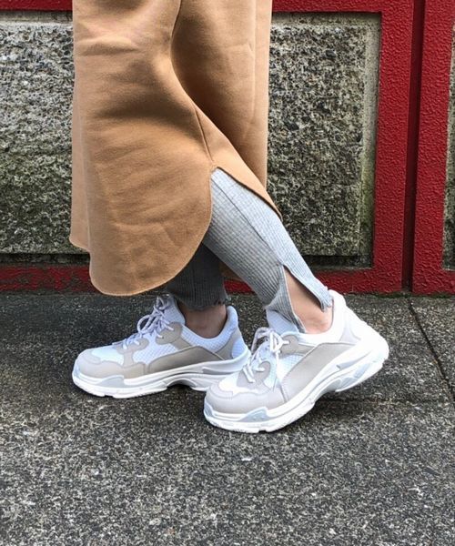 tiptop（ティップトップ）の「ダッドスニーカー（スニーカー・レディース・ブラック/オフホワイト・MEDIUM/LARGE）」の13枚目の写真