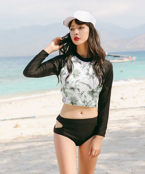 セール 水着 スポーティ長袖水着 2点セット 水着 Teddyshop テディショップ のファッション通販 Zozotown