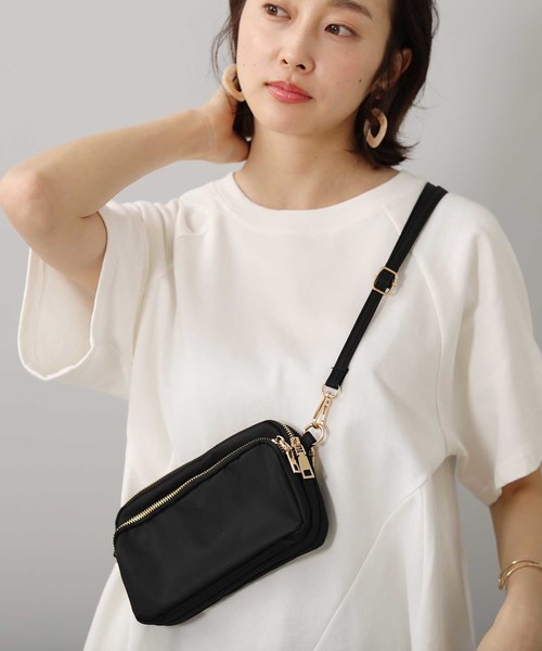 Gready Brilliant（グレディブリリアン）の「ナイロンお財布ショルダー（ショルダーバッグ・レディース・ブラック/グレー・FREE）」の11枚目の写真