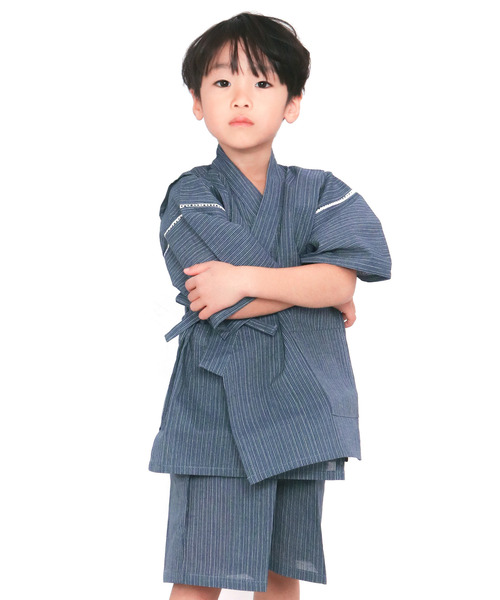 KYOETSU（キョウエツ）の「ボーイズしじら甚平（浴衣・キッズ・ブルー系その他3/ブラック系その他/ブラック系その他3/ブラック系その他2/グレー系その他3/ブラック/ブルー系その他2/ブルー系その他/グレー/ブルー/グレー系その他2/グレー系その他/ブルー系その他5/ブラック系その他7/ブラック系その他6/ブルー系その他7/ブラック系その他5/ブルー系その他6/ブルー系その他4/ブラック系その他4/サックスブルー系2/サックスブルー系3/サックスブルー系4/サックスブルー系5/サックスブルー系/サックスブルー系6・150/130/110/140/120）」の21枚目の写真