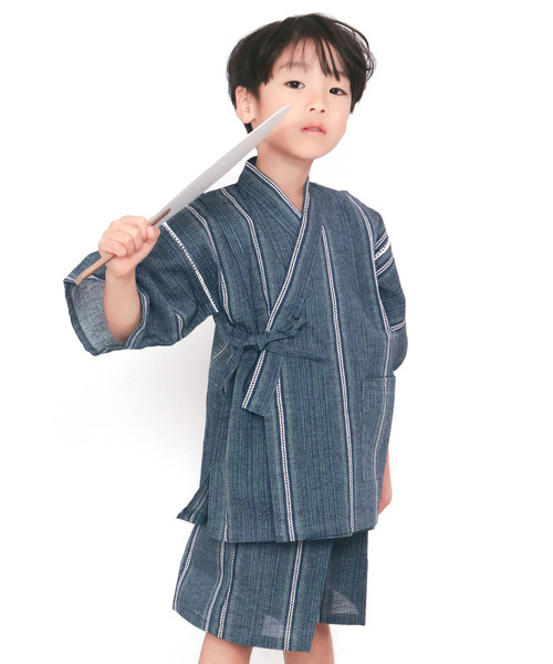 KYOETSU（キョウエツ）の「ボーイズしじら甚平（浴衣・キッズ・ブルー系その他3/ブラック系その他/ブラック系その他3/ブラック系その他2/グレー系その他3/ブラック/ブルー系その他2/ブルー系その他/グレー/ブルー/グレー系その他2/グレー系その他/ブルー系その他5/ブラック系その他7/ブラック系その他6/ブルー系その他7/ブラック系その他5/ブルー系その他6/ブルー系その他4/ブラック系その他4/サックスブルー系2/サックスブルー系3/サックスブルー系4/サックスブルー系5/サックスブルー系/サックスブルー系6・150/130/110/140/120）」の22枚目の写真