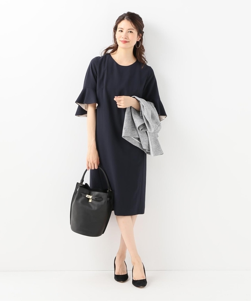 ラッフルスリーブワンピース ワンピース La ワンピース ワンピース ドレス セール Totalite ラトータリテ のファッション