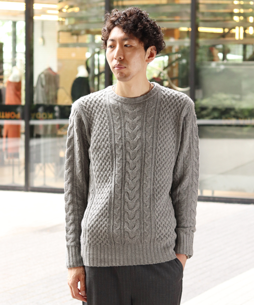 417 EDIFICE（フォーワンセブンエディフィス）の「アラン クルーネック