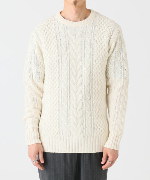 417 EDIFICE（フォーワンセブンエディフィス）の「アラン クルーネック