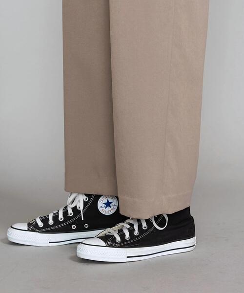 BEAUTY&YOUTH UNITED ARROWS(ビューティーアンドユースユナイテッドアローズ)の「BY ピーチスキン2タックワイドパンツ◆(その他パンツ・レディース・ダークブラウン/モカ・SMALL/LARGE/MEDIUM)」の9枚目の写真
