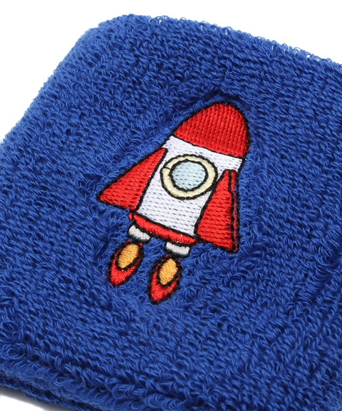 WEGO（ウィゴー）の「WEGO/ロケットリストバンド（バングル/リストバンド・レディース・ブルー/ブラック/レッド・FREE）」の4枚目の写真