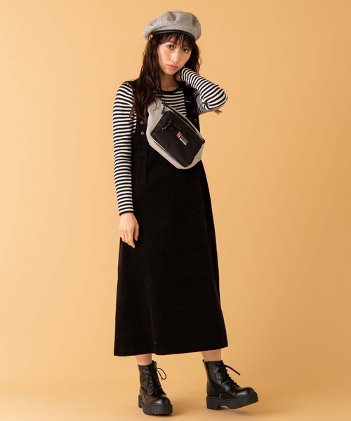 WEGO(ウィゴー)の「∴WEGO/newhattan別注ボディバッグ(ボディバッグ/ウエストポーチ・メンズ・グレー/ブラック・FREE)」の16枚目の写真
