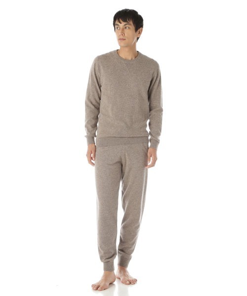 SUNSPEL(サンスペル)の「SUNSPEL / MEN’S?LAMBSWOOL-LW(スウェットパンツ・メンズ・ベージュ・MEDIUM/LARGE)」の7枚目の写真