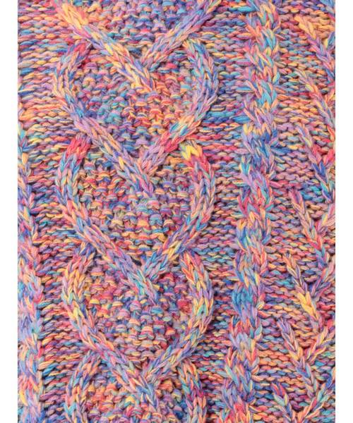 jouetie(ジュエティ)の「サイドスリットケーブルニット(ニット/セーター・レディース・その他1/ブラック/オフホワイト・MEDIUM)」の21枚目の写真