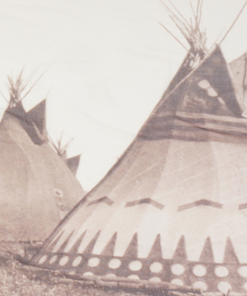 goa（ゴア）の「gypsy camp Tｼｬﾂ TeePeeｽﾄｰﾙSET（Tシャツ/カットソー・レディース・ブラウン/ベージュ/オレンジ・FREE）」の5枚目の写真