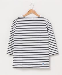ORCIVAL | ORCIVAL / オーシバル　ボーダーボートネックカットソー 40/2 STRIPE #RC9224 ボートネックTシャツ(Tシャツ/カットソー)