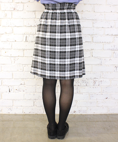 mystic（ミスティック）の「チェックタックギャザースカート（スカート・レディース・レッド/ブラック/ブルー・FREE）」の11枚目の写真