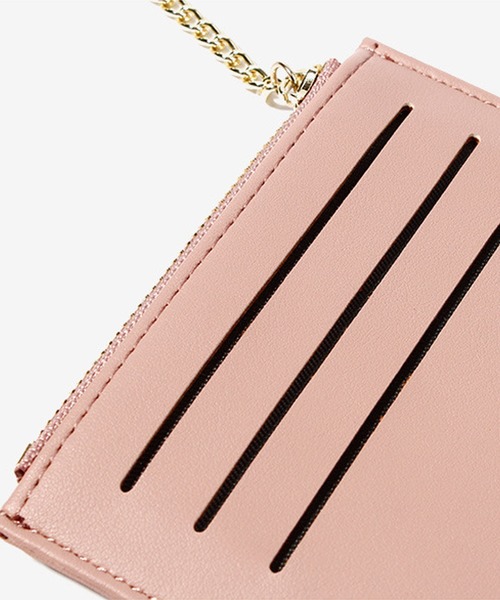 DAY CLOSET（デイ クローゼット）の「レディース コイン収納付きマルチカラーカードケース（カードケース・レディース・ネイビー/ブラウン/ピンク/キャメル・ONE SIZE）」の8枚目の写真