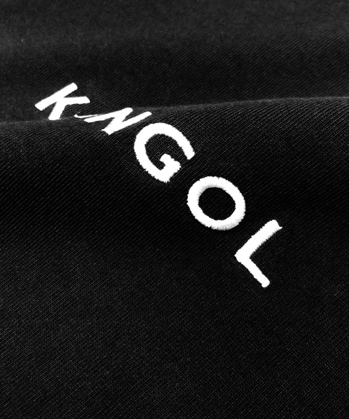 KANGOL(カンゴール)の「【KANGOL×A.S.M コラボ】 USAコットン / オーバーサイズ ロゴ 刺繍 バックプリント Tシャツ KANGOL(Tシャツ/カットソー・メンズ・グレー/ブラック系その他/ブラック/ベージュ/ホワイト/グレイッシュベージュ/スモークピンク/ブルーグレー/ベージュ系その他/ブラック×ブラック/ホワイト×ブラック/ブラック×ホワイト/ベージュ系・48/50/52)」の14枚目の写真
