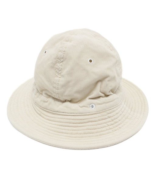 BEAMS BOY（ビームスボーイ）の「decho / Hunter Hat（ハット・レディース・ホワイト/ネイビー・ONE SIZE）」の11枚目の写真
