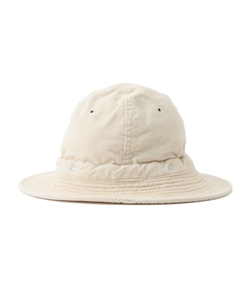 BEAMS BOY（ビームスボーイ）の「decho / Hunter Hat（ハット・レディース・ホワイト/ネイビー・ONE SIZE）」の14枚目の写真