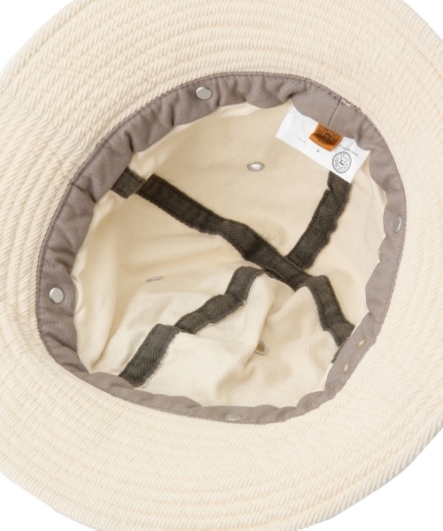 BEAMS BOY（ビームスボーイ）の「decho / Hunter Hat（ハット・レディース・ホワイト/ネイビー・ONE SIZE）」の17枚目の写真