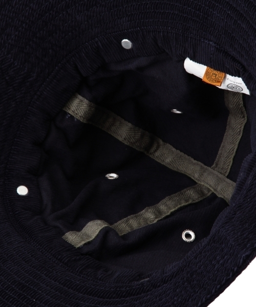 BEAMS BOY（ビームスボーイ）の「decho / Hunter Hat（ハット・レディース・ホワイト/ネイビー・ONE SIZE）」の13枚目の写真