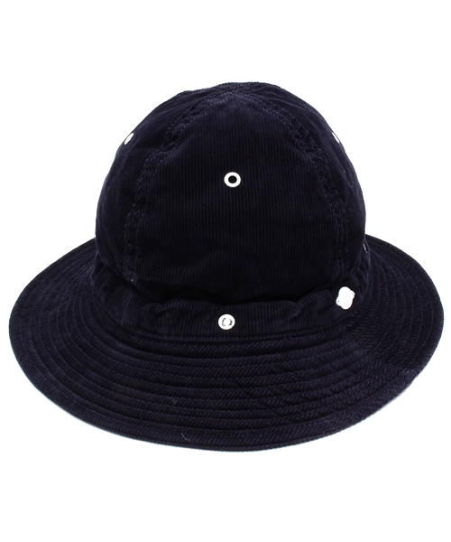 BEAMS BOY（ビームスボーイ）の「decho / Hunter Hat（ハット・レディース・ホワイト/ネイビー・ONE SIZE）」の4枚目の写真