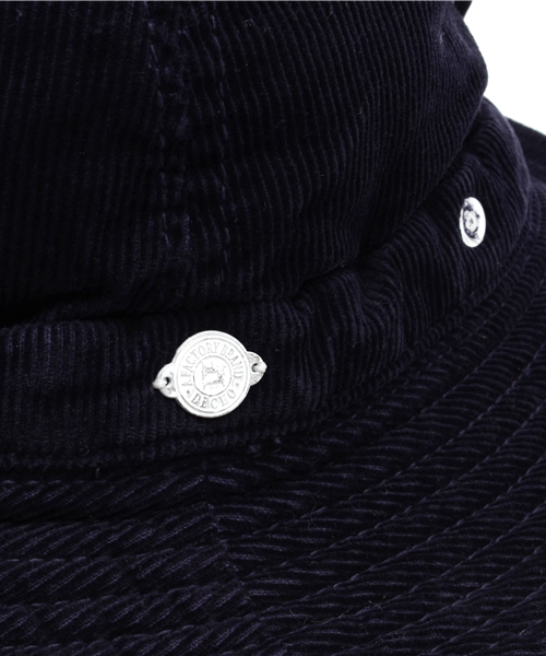 BEAMS BOY（ビームスボーイ）の「decho / Hunter Hat（ハット・レディース・ホワイト/ネイビー・ONE SIZE）」の6枚目の写真