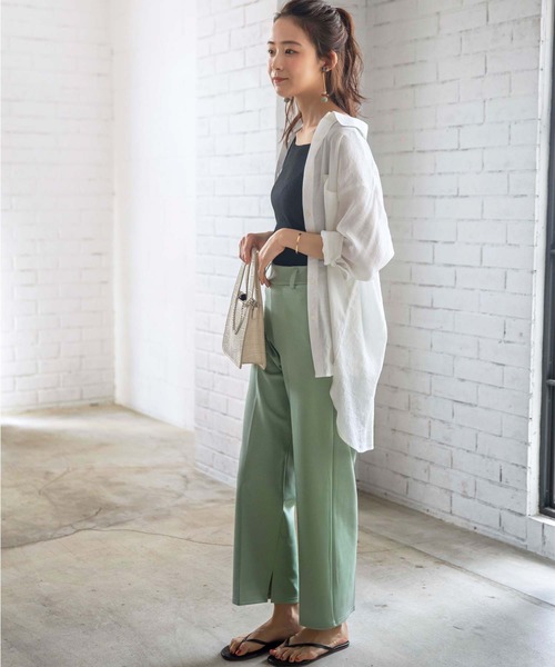 GeeRA(ジーラ)の「センタープレスカラーパンツ(その他パンツ・レディース・ピンク/ブルー/グリーン・X-LARGE/MEDIUM/LARGE)」の22枚目の写真