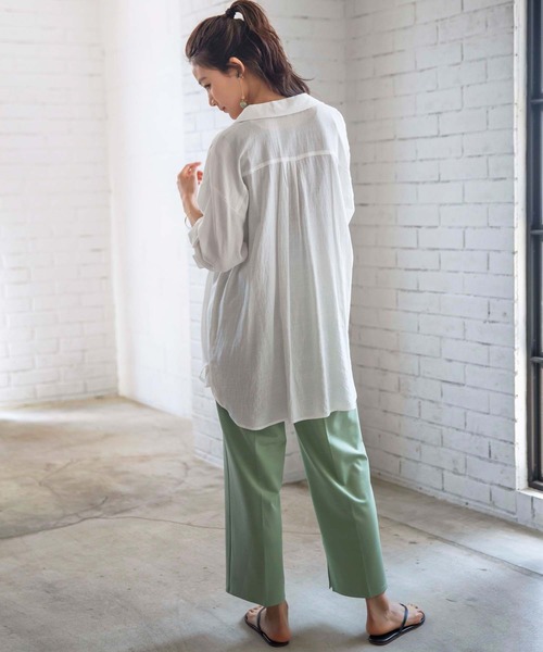 GeeRA(ジーラ)の「センタープレスカラーパンツ(その他パンツ・レディース・ピンク/ブルー/グリーン・X-LARGE/MEDIUM/LARGE)」の20枚目の写真