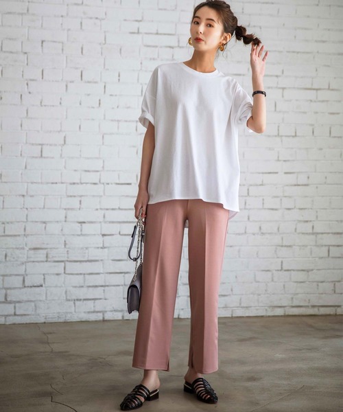 GeeRA(ジーラ)の「センタープレスカラーパンツ(その他パンツ・レディース・ピンク/ブルー/グリーン・X-LARGE/MEDIUM/LARGE)」の19枚目の写真