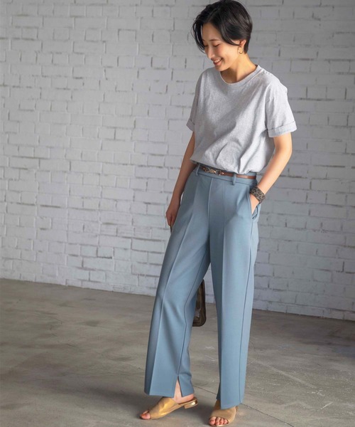 GeeRA(ジーラ)の「センタープレスカラーパンツ(その他パンツ・レディース・ピンク/ブルー/グリーン・X-LARGE/MEDIUM/LARGE)」の14枚目の写真