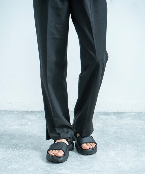 MEI(メイ)の「MEI/メイ Xpac SANDAL / ベルクロスポーツサンダル ロゴスポサン(サンダル・メンズ・ブラック/キャメル・M/L/S)」の9枚目の写真