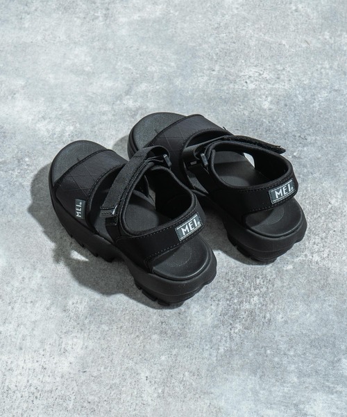 MEI(メイ)の「MEI/メイ Xpac SANDAL / ベルクロスポーツサンダル ロゴスポサン(サンダル・メンズ・ブラック/キャメル・M/L/S)」の16枚目の写真
